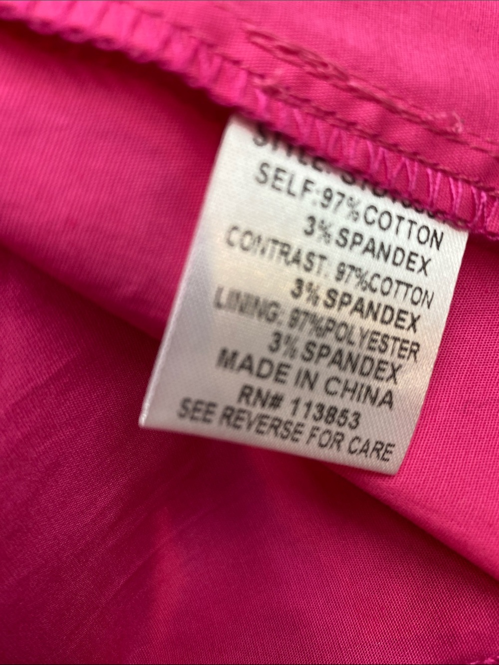 Beautiful Pink Dress with Peak-a-boo & Piping Details  and pockets.😎 - Picture 2 of 3